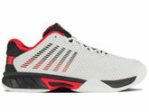 K-Swiss HYPERCOURT EXPRESS 2 Bright White/stretch Limo/high Risk Red | Kids Tennis