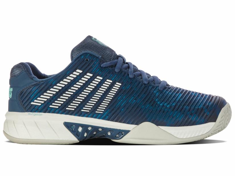 K-Swiss HYPERCOURT EXPRESS 2 Indian Teal/star White/moonstruck | Men Tennis