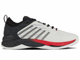 K-Swiss HYPERCOURT SUPREME 2 Bright White/stretch Limo/high Risk Red | Men Tennis