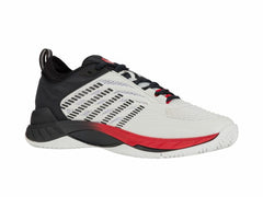 K-Swiss HYPERCOURT SUPREME 2 Bright White/stretch Limo/high Risk Red | Men Tennis