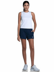 K-Swiss PIQUE SHORT-4" Peacoat | Women Tennis