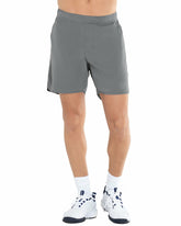 K-Swiss PLAYER SHORT-7" Dark Gray | Men Tennis & Pickleball