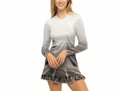 K-Swiss PLEAT IS ON L/S LUCKY IN LOVE Black | Women T-Shirts & Tops