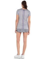 K-Swiss PLEATED S/S CREW Paisley | Women T-Shirts & Tops