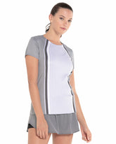 K-Swiss PLEATED S/S CREW Paisley | Women Tennis