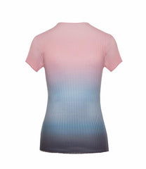 K-Swiss PLEATED S/S CREW Silverlake Blue | Women Tennis & Pickleball