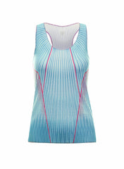 K-Swiss PLEATED V-NECK TANK Angel | Women Tennis & Pickleball