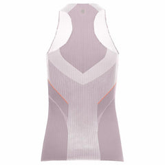 K-Swiss PLEATED V-NECK TANK Plum | Women Tennis & Pickleball