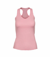 K-Swiss PLEATED V-NECK TANK Seashell | Women Tennis