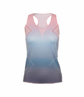 K-Swiss PLEATED V-NECK TANK Silverlake Blue | Women T-Shirts & Tops