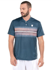 K-Swiss POLARIS HENLEY S/S Orion | Men Tennis & Pickleball