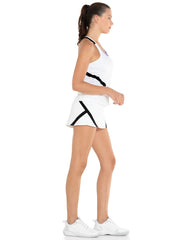 K-Swiss REFLEX TANK W/BRA White/black | Women Tennis & Pickleball