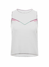 K-Swiss SCULPT PLEATED TANK White Angel | Women Tennis & Pickleball