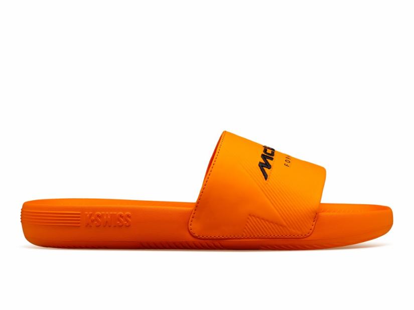K-Swiss SLIDE SANDAL X MCLAREN Papaya | Women Slides & Sandals