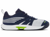 K-Swiss SPEEDTRAC White/peacoat/lime Green | Kids Teens (8-16 Years)