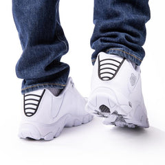 K-Swiss ST329 CMF White/black/silver | Men Wide Shoes