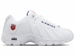 K-Swiss ST329 CMF White/navy/red | Men Wide Shoes