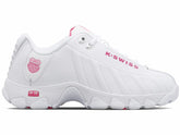 K-Swiss ST329 CMF White/shocking Pink | Women Wide Shoes