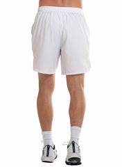 K-Swiss SUPERCHARGE SHORT- 7" White | Men Tennis & Pickleball