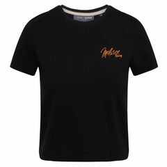 K-Swiss THE MCLAREN CROP Black | Women T-Shirts & Tops