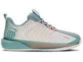 K-Swiss ULTRASHOT 3 Blanc De Blanc/nile Blue/desert Flower | Women Tennis