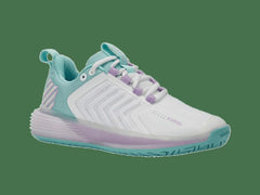 K-Swiss ULTRASHOT 3 Brilliant White/angel Blue/sheer Lilac | Women Tennis