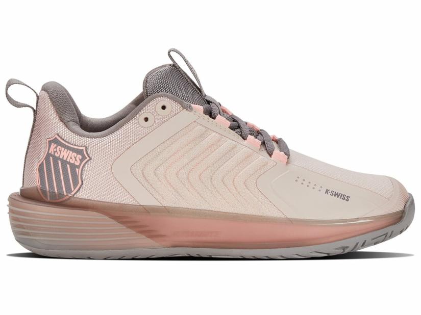 K-Swiss ULTRASHOT 3 Morganite/satellite/pale Neon Coral | Women Tennis
