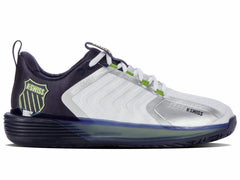 K-Swiss ULTRASHOT 3 White/peacoat/lime Green | Men Tennis