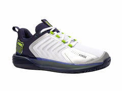 K-Swiss ULTRASHOT 3 White/peacoat/lime Green | Men Tennis
