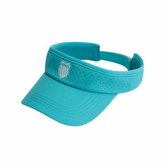 K-Swiss WOMEN LASER COURT VISOR Nile Blue | Women Hats & Headwear