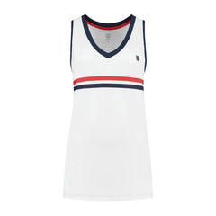 K-Swiss WOMENS HERITAGE SPORT TANK TOP White | Women T-Shirts & Tops
