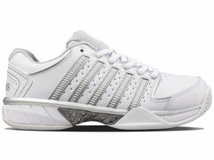 K-Swiss WOMENS HYPERCOURT EXPRESS LEATHER White/silver/glacier Gray | Women Tennis