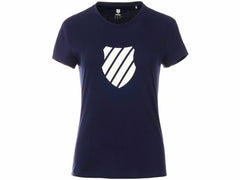 K-Swiss WOMENS LOGO TEE Navy | Women Tennis