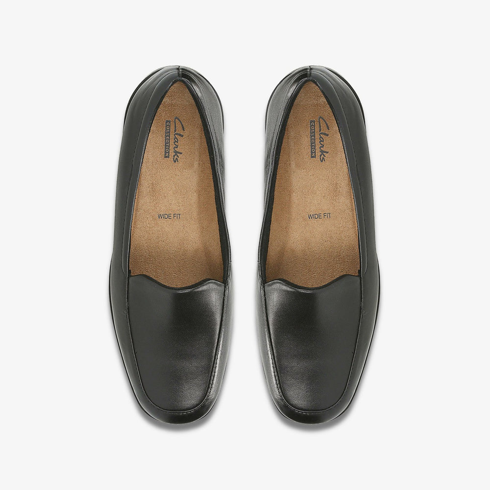 Georgia Loafer Black Leather | Clarks Sale