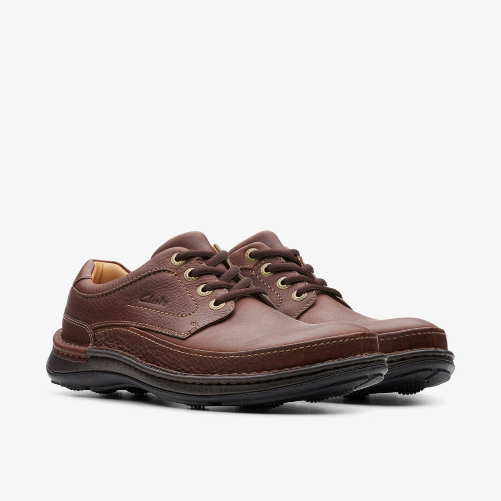 Nature Three Mahogany Leather | Clarks Onsale