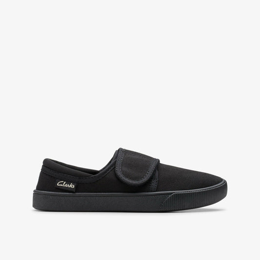 Hopper Run Black Fabric | Clarks US