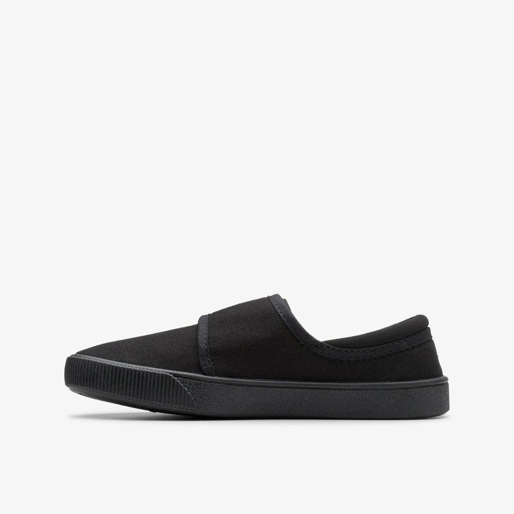 Hopper Run Black Fabric | Clarks US