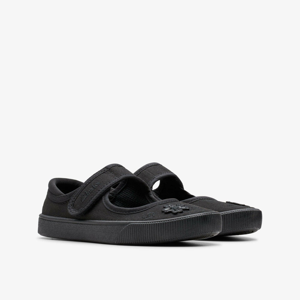 Hopper Go Black Fabric | Clarks US