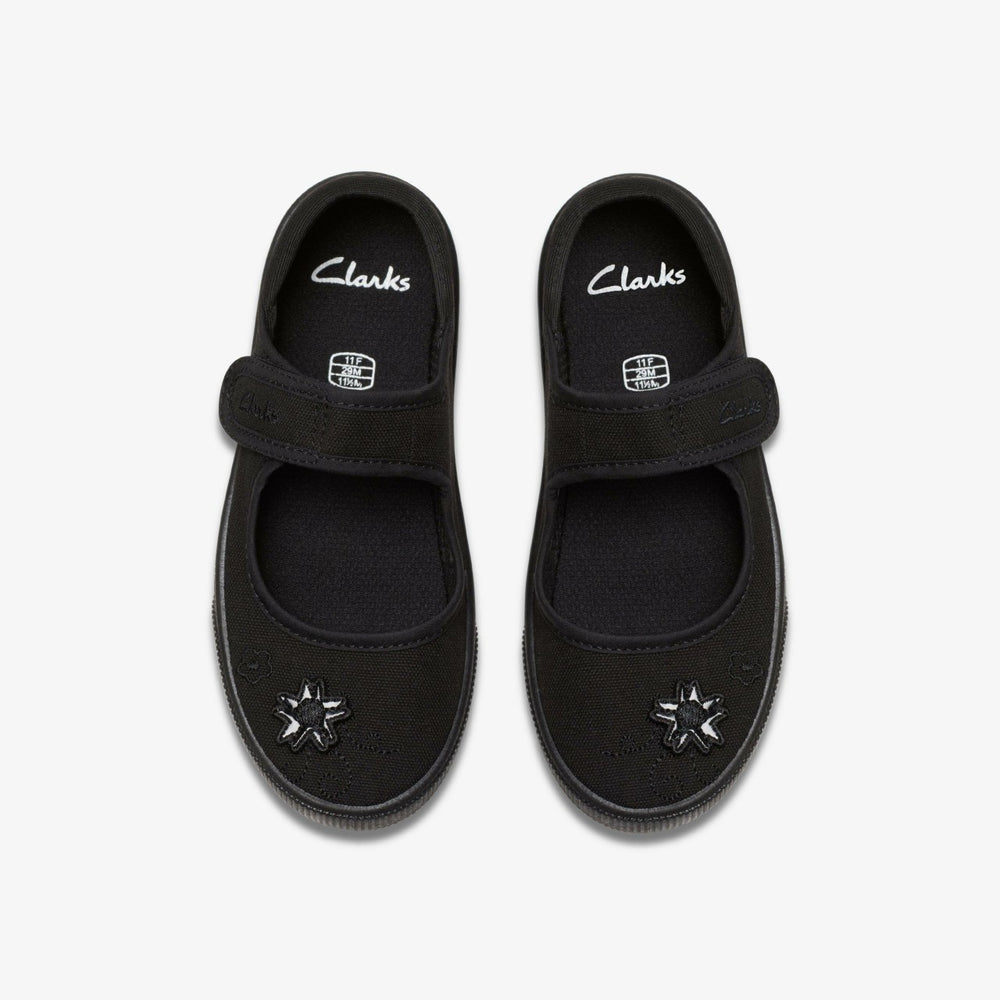 Hopper Go Black Fabric | Clarks US