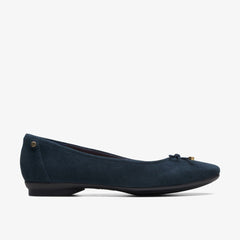 Candra Light Navy Suede | Clarks For Sale