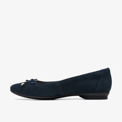 Candra Light Navy Suede | Clarks For Sale