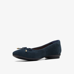 Candra Light Navy Suede | Clarks For Sale