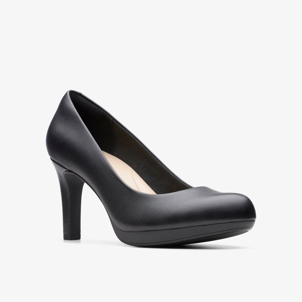 Adriel Viola Black Leather | Clarks US