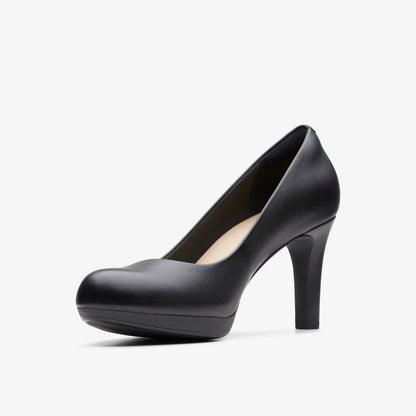 Adriel Viola Black Leather | Clarks US