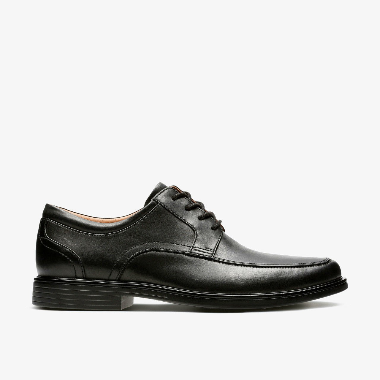 Un Aldric Park Black Leather | Clarks Onsale