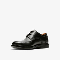 Un Aldric Park Black Leather | Clarks Onsale