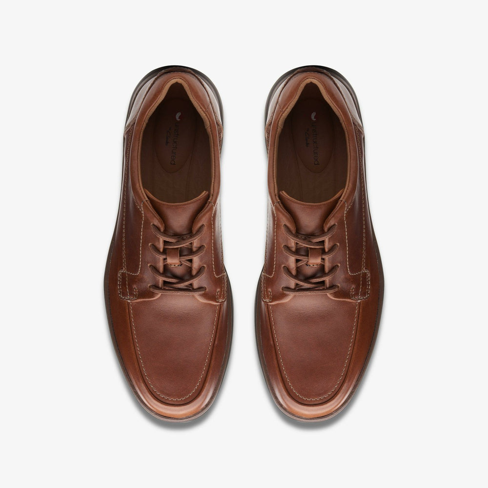 Un Abode Ease Dark Tan Leather | Clarks