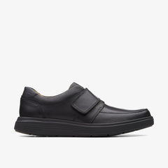 Un Abode Strap Loafer Black Leather | Clarks