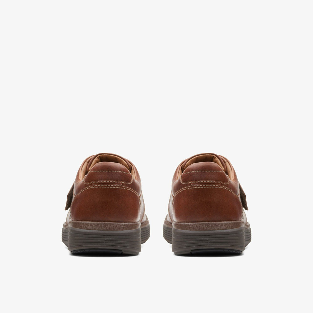 Un Abode Strap Loafer Dark Tan Leather | Clarks Discount