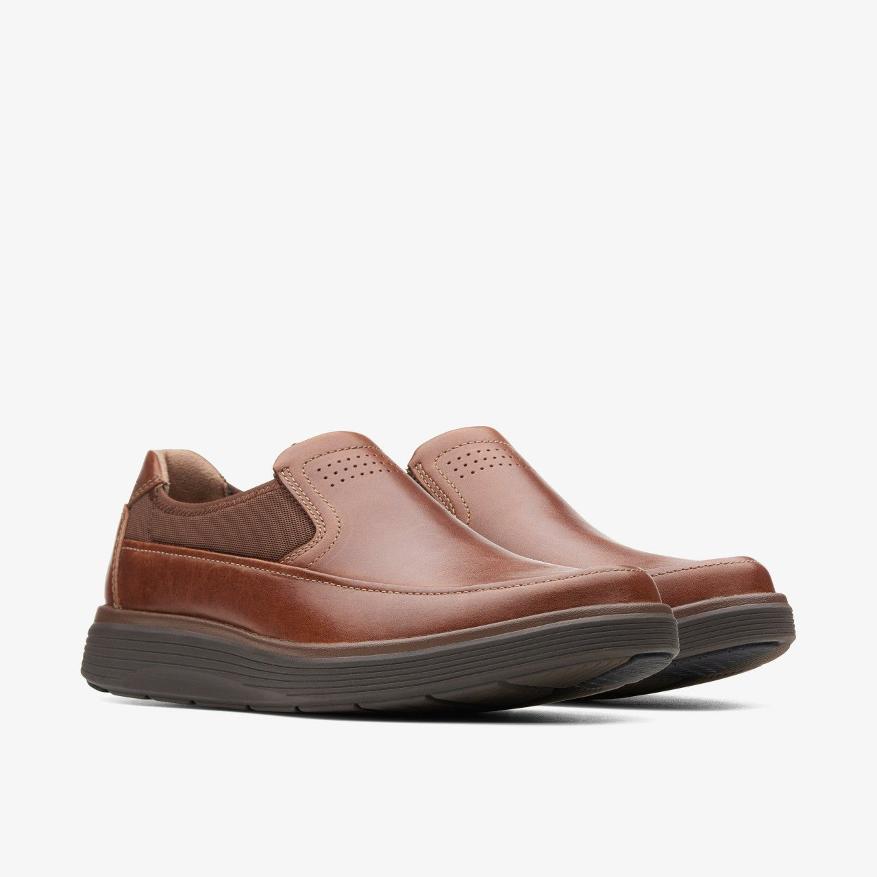 Un Abode Go Loafer Dark Tan Leather | Clarks US